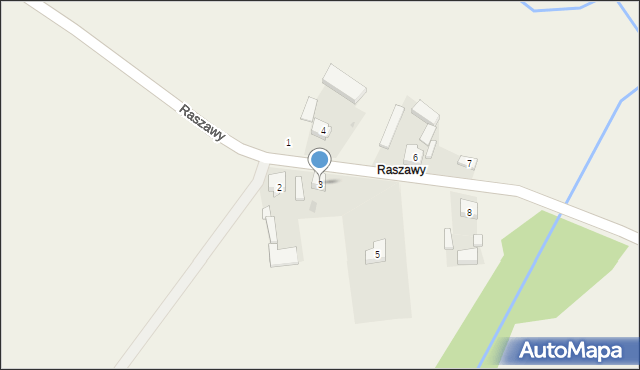 Nowy Karolew, Raszawy, 3, mapa Nowy Karolew