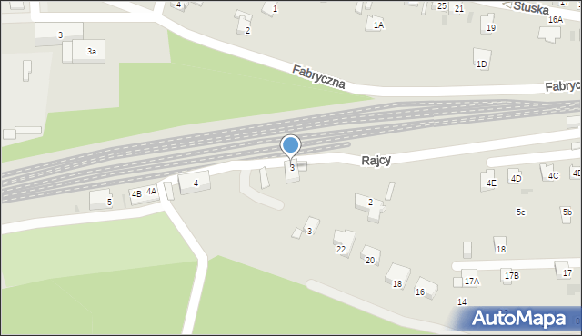 Orzesze, Rajcy, 3, mapa Orzesze