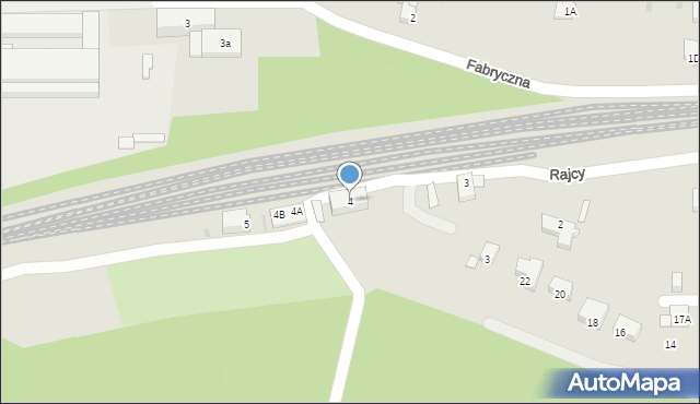 Orzesze, Rajcy, 4, mapa Orzesze