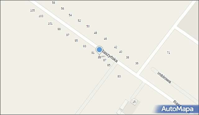 Podolszyn, Raszyńska, 89, mapa Podolszyn