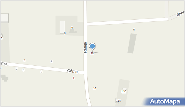 Pogroszew, Rataja Macieja, 18, mapa Pogroszew