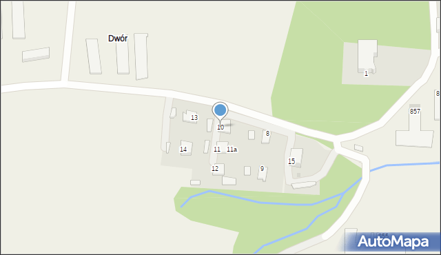 Raba Wyżna, Raba Wyżna, 10, mapa Raba Wyżna