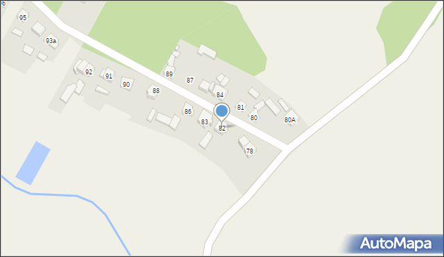 Rąbczyn, Rąbczyn, 82, mapa Rąbczyn
