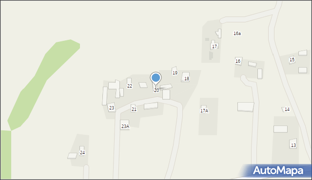 Rąblów, Rąblów, 20, mapa Rąblów