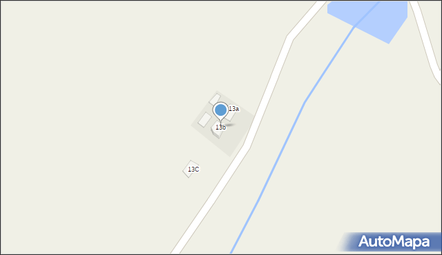 Racendów, Racendów, 13b, mapa Racendów