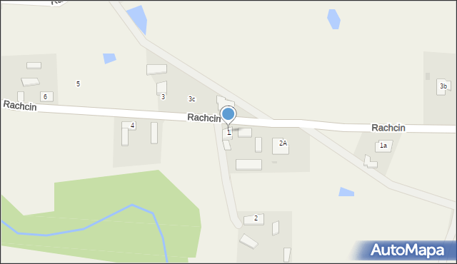 Rachcin, Rachcin, 1, mapa Rachcin