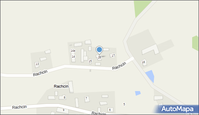 Rachcin, Rachcin, 16, mapa Rachcin