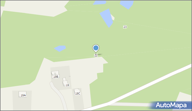 Rachcin, Rachcin, 21, mapa Rachcin