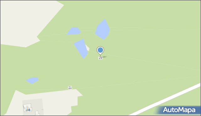 Rachcin, Rachcin, 23, mapa Rachcin
