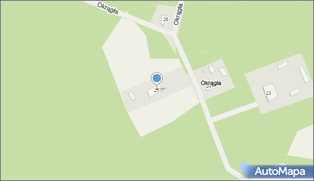 Rachcin, Rachcin, 25, mapa Rachcin