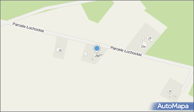 Rachcin, Rachcin, 28a, mapa Rachcin