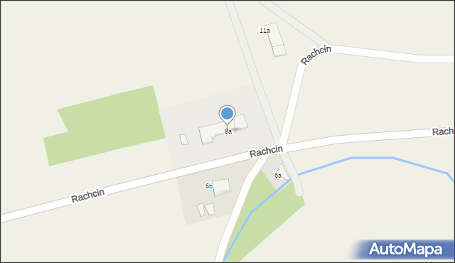 Rachcin, Rachcin, 8a, mapa Rachcin