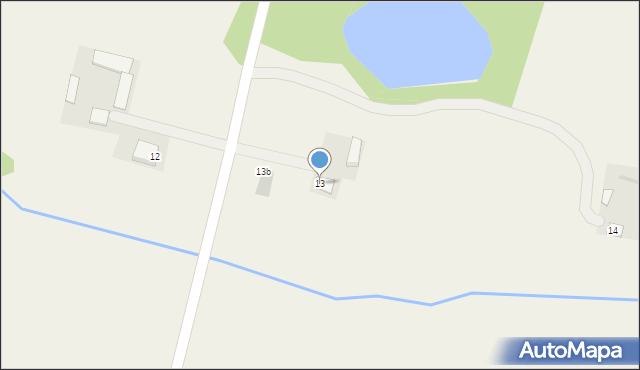 Rachocin, Rachocin, 13, mapa Rachocin