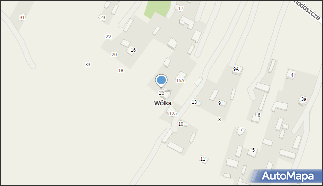 Rachodoszcze, Rachodoszcze, 15, mapa Rachodoszcze