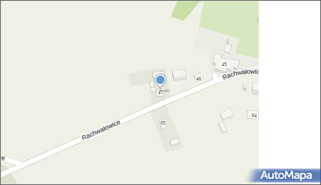 Rachwałowice, Rachwałowice, 47, mapa Rachwałowice