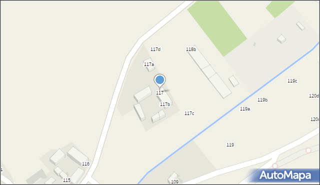 Raciborowice Dolne, Raciborowice Dolne, 117, mapa Raciborowice Dolne