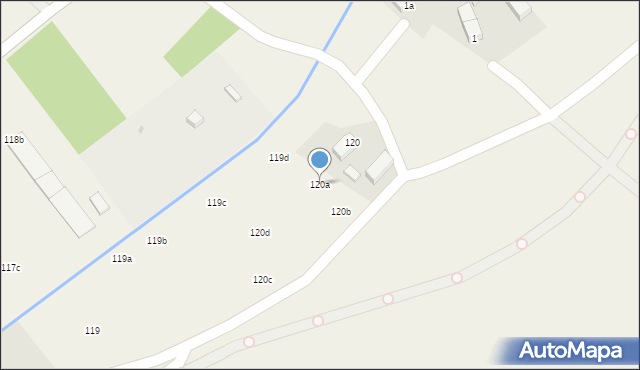 Raciborowice Dolne, Raciborowice Dolne, 120a, mapa Raciborowice Dolne