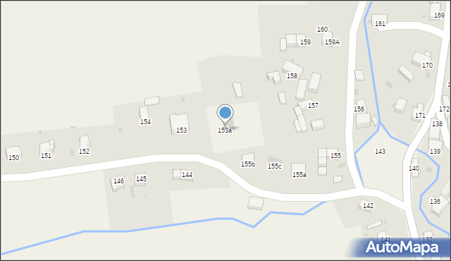 Raciborowice Górne, Raciborowice Górne, 153a, mapa Raciborowice Górne