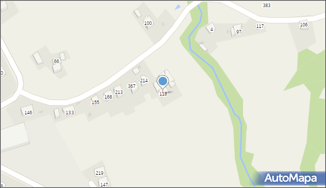 Raciechowice, Raciechowice, 118, mapa Raciechowice