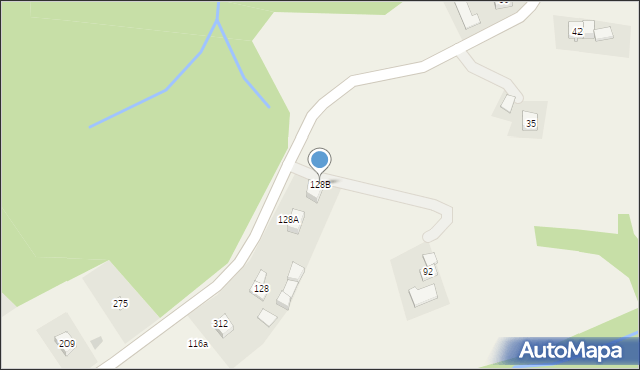 Raciechowice, Raciechowice, 128B, mapa Raciechowice