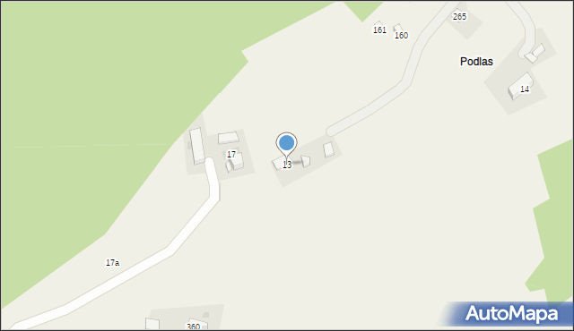 Raciechowice, Raciechowice, 13, mapa Raciechowice