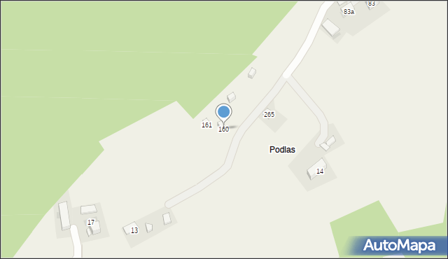 Raciechowice, Raciechowice, 160, mapa Raciechowice