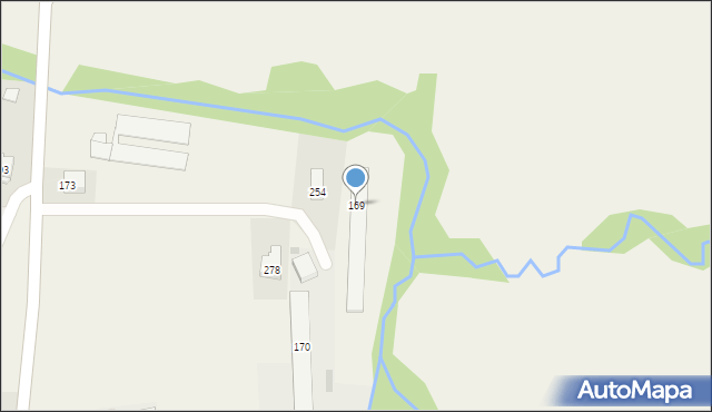 Raciechowice, Raciechowice, 169, mapa Raciechowice