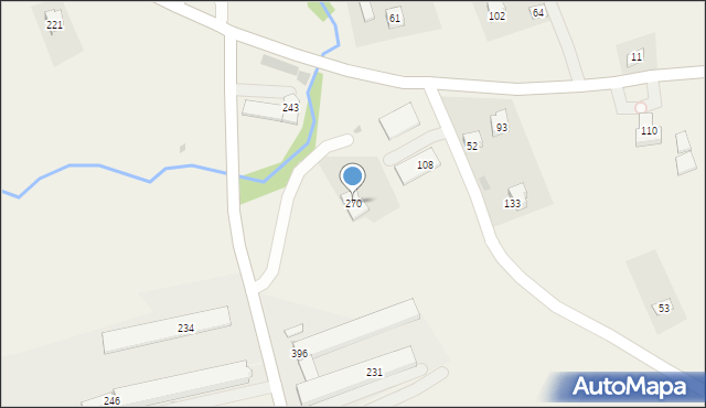 Raciechowice, Raciechowice, 270, mapa Raciechowice