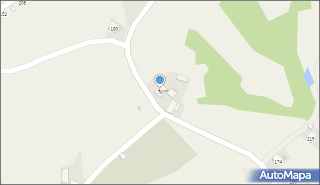 Raciechowice, Raciechowice, 70, mapa Raciechowice