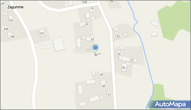 Racławice, Racławice, 34, mapa Racławice