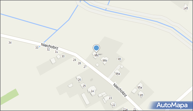 Racławówka, Racławówka, 96c, mapa Racławówka