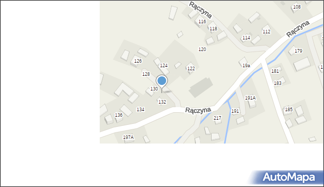 Rączyna, Rączyna, 132a, mapa Rączyna
