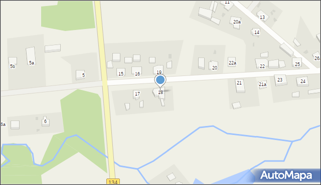 Radachów, Radachów, 18, mapa Radachów