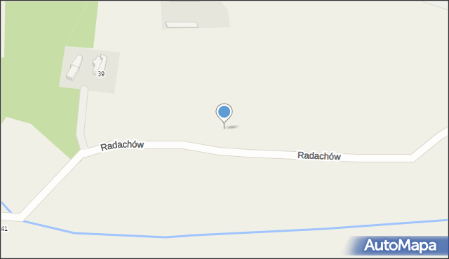 Radachów, Radachów, 37, mapa Radachów