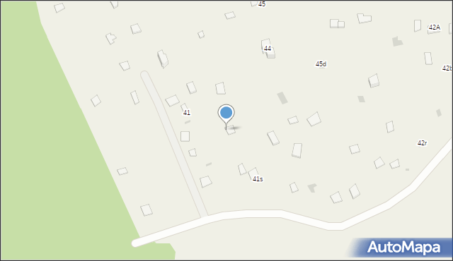 Radachówka, Radachówka, 41t, mapa Radachówka