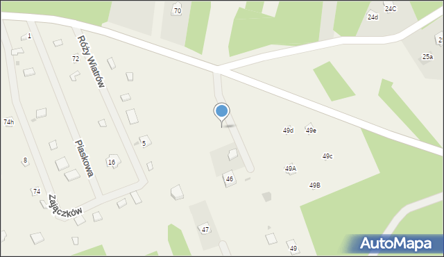Radachówka, Radachówka, 46c, mapa Radachówka