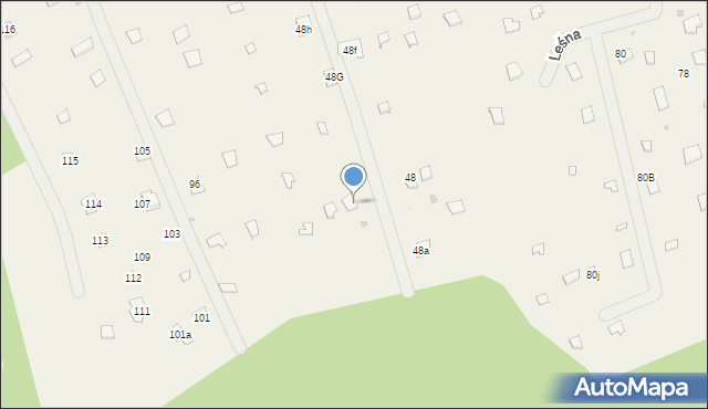 Radachówka, Radachówka, 48c, mapa Radachówka