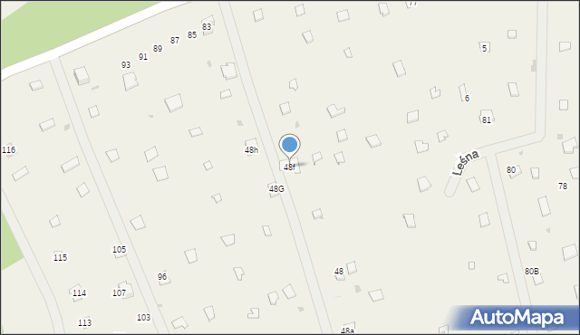 Radachówka, Radachówka, 48f, mapa Radachówka