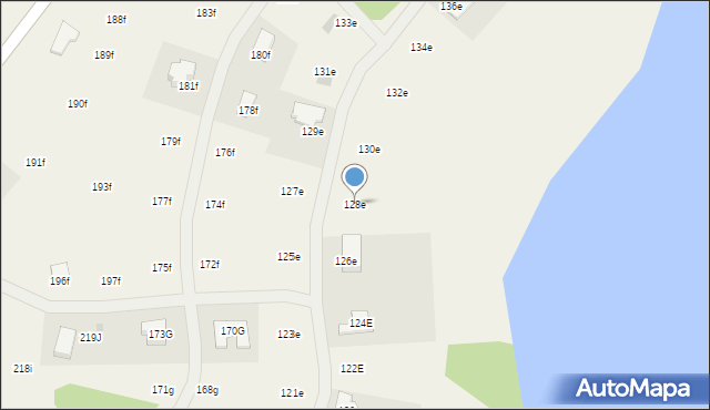 Radacz, Radacz, 128e, mapa Radacz