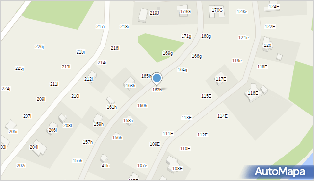 Radacz, Radacz, 162h, mapa Radacz