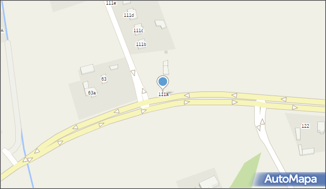 Radawiec Duży, Radawiec Duży, 111a, mapa Radawiec Duży