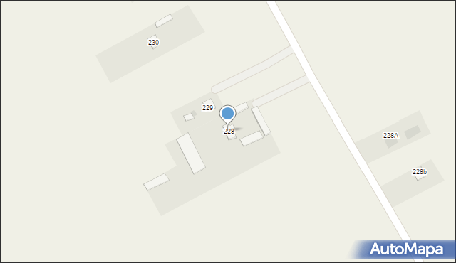 Radawiec Duży, Radawiec Duży, 228, mapa Radawiec Duży