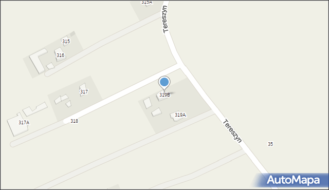 Radawiec Duży, Radawiec Duży, 319B, mapa Radawiec Duży