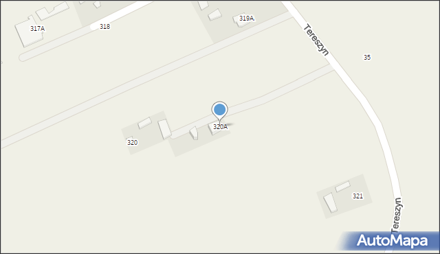 Radawiec Duży, Radawiec Duży, 320A, mapa Radawiec Duży