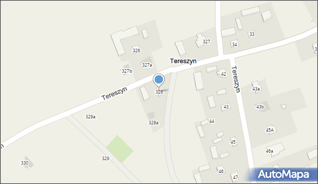 Radawiec Duży, Radawiec Duży, 328, mapa Radawiec Duży