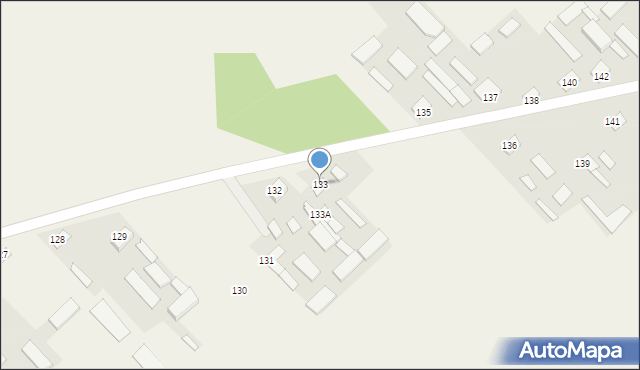 Radcze, Radcze, 133, mapa Radcze