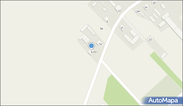 Radcze, Radcze, 7, mapa Radcze