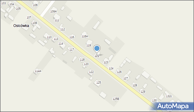 Radkowice, Radkowice, 121, mapa Radkowice