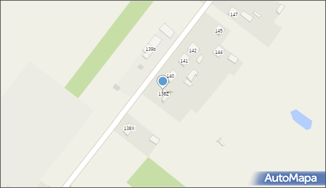 Radkowice, Radkowice, 138Z, mapa Radkowice