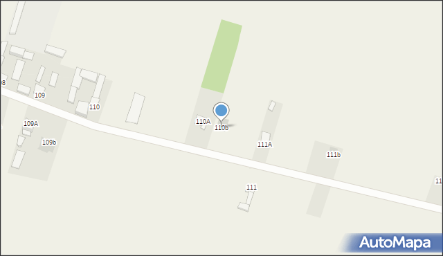 Radkowice, Radkowice, 110b, mapa Radkowice